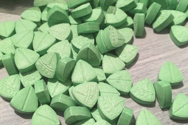 GREEN TESLA ECSTASY PILLS